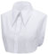 LoudSung Fake Collar Abnehmbare halbe Hemdbluse Falscher Kragen Großer spitzer Baumwollkragen Elegant für Frauen Mädchen