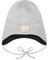 Steiff Unisex Baby Bommel Beanie-Mütze, Soft Grey Melange, 43
