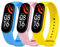 Ainiv Bracelet pour Xiaomi Mi Band 5/Xiaomi Mi Band 6, 3PCS Bracelets de Remplacement Xiaomi Bracelet de Montre en Silicone Souple, Bracelet de Fitness Réglables pour Accessoires Xiaomi