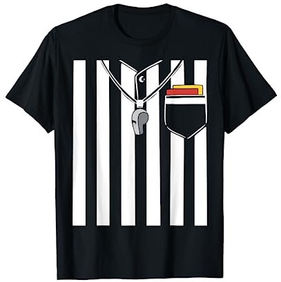 Lustig Schiedsrichter Verkleidung Halloween Kostüm Lustiges T-Shirt