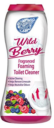 Duzzit Foam Fresh Toilet Cleaner, Wild Berry