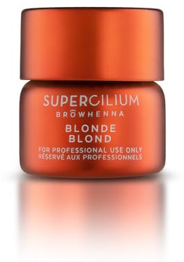 SUPERCILIUM HENNA PARA CEJAS EN POLVO (RUBIO) - SEMI PERMANENTES - RINDE HASTA 56 TRATAMIENTOS - VEGANO - LIBRE DE CRUELDAD ANIMAL
