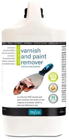 Polyvine Varnish & Paint Remover - 4L