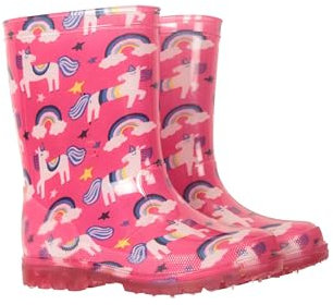 Mountain Warehouse Splash Toddler Light-Up Wellies Bright P 9
