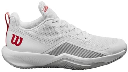 Wilson Herren Rush Pro Lite Tennis Shoe, White/Pearl Blue Red, 46 2/3 EU