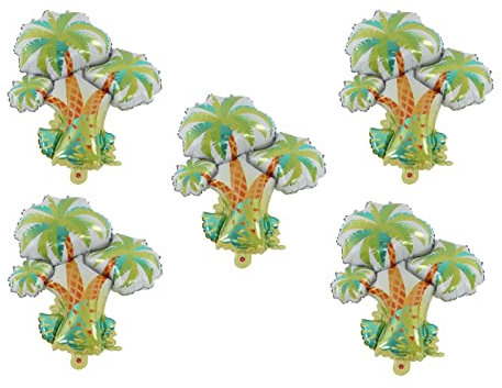 Décoration de Fête de Palmier, Palmiers Gonflables pour Décoration de Fête 5 Pièces Robustes et Légers pour Anniversaire pour Style Mexicain pour Thème Cowboy