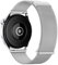 MroTech Correa Compatible con Huawei Watch GT4/GT3 46mm/GT2 46mm/Pro,Magnética Ajustable Banda Metalica Milanesa Correa 22MM Pulsera Repuesto para Samsung Galaxy Watch3 45mm/Watch 46mm/Gear S3,Plata