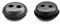 cyclingcolors 2x Passe cloison universel pour durite passage Ø5mm en caoutchouc noir Gaine Câble Tuyau Flexible Tondeuse Tracteur Débroussailleuse Bouchon Carburant, Ø19.5mm 2 trous