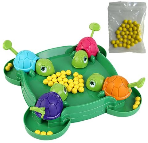 Hungry Turtle Game, Hungry Turtle Board Game Schnelles, Turtle Eating Board Game, Intensives Spiel Schluck Die Perlen Mundspiel Vorschulspiel, Fun Toys Creative Launchers Spiel