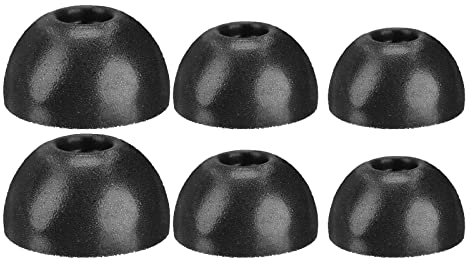 Lot de 6 embouts en mousse à mémoire de forme pour écouteurs Jabra Elite 75t 65t 3 tailles