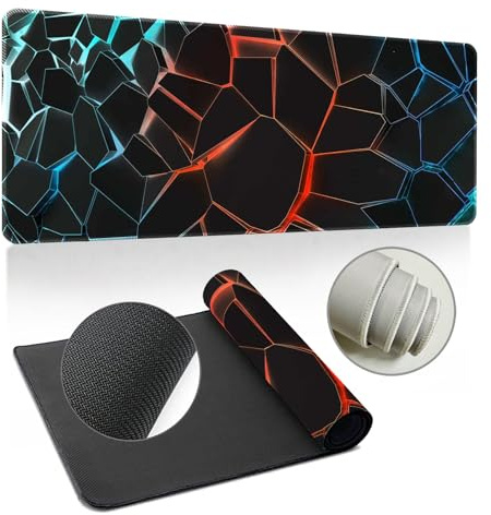 Highdi Alfombrilla Ratón Gaming XXL, XL Mousepad Mouse Pad Grande Alfombrilla Ratón Gaming para Gamers, PC y Portátil (300 * 600 * 3mm,E)