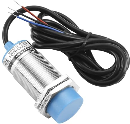 Heschen M30 Capacitive Proximity Sensor Switch, LJC30A3-H-Z/AX, 1-15mm Adjustable Sensing Distance, 200mA,Non-Shield Type,3Wire (DC 10-30V NPN NC)