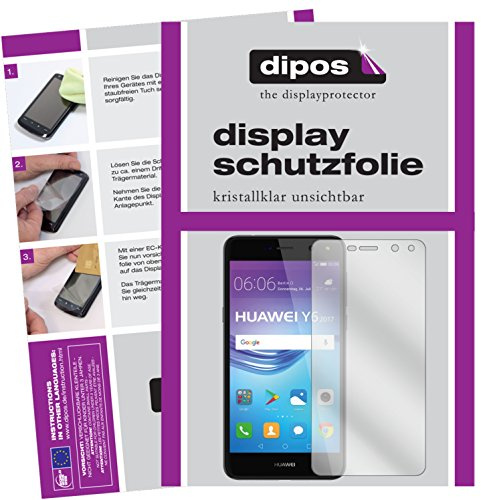 dipos I 6x Screen Protector compatible with Huawei Y6 (2017) Protection Films clear