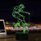 Jinson well 3D sport skateboard Nachtlicht led Lampe optische Nacht licht Illusion 7 Farbwechsel Touch Switch Tisch Schreibtisch Dekoration Lampen mit Acryl USB Spielzeug