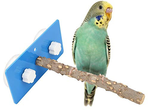 Vogel Saugnapf Dusche Stange Ständer Vogel Papagei Perches Faltbare Saugnapf Fenster Dusche Bad Wand Pfote Schleifen Stand Spielzeug für Bird Papagei Bad Sitzstange Spielzeug(#1)