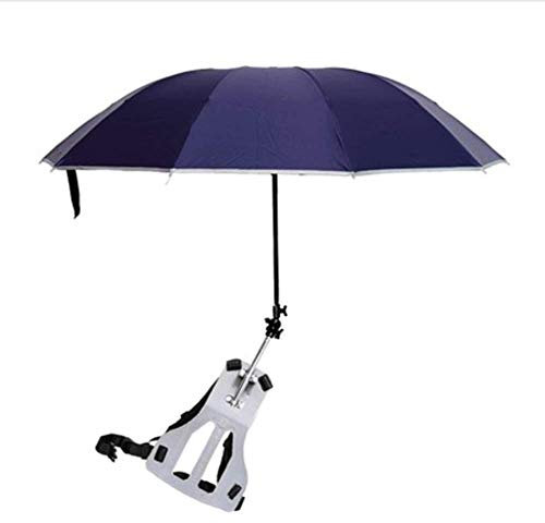 AXDNH Sac à Dos avec Parapluie, Parasol à 360 ° pour Hommes et Femmes Sports de Plein air Randonnée Sac à Dos Parapluie Liberation Hands,A
