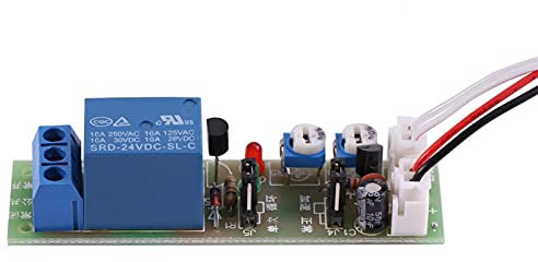 Walfront Zeitschaltuhr Relais zyklische Verzögerung, DC5V / 12V / 24V, 0-15min/0-60min einstellbar