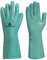 Delta Plus VE802VE Nitrex 802 Green Nitrile Chemical Resistant Gloves (Size 7 - Small)