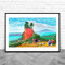 Ling88 Artwork Posters Prints,Bilder,David Hockney Kunstausstellungsplakat Die Predigt Auf Dem Berg Kunstdruck Moderner Minimalistischer Druck Abstraktes Büro Home Wanddekoration_60X80Cm