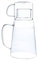 1200ML Bedside Water Carafe Set Ice Clear Tumbler Glass Pitcher Drinking Jug Glass Bottle Teapot for Bedroom Nightstand Bathroom