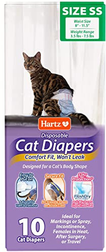 Einwegwindeln für Katzen, Größe XS