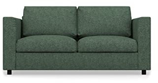 COMFORTLY 2-Sitzer-Sofa-Bett-Schonbezug, handgefertigt, kompatibel mit VIMLE Couch, 153 cm Matratze (strapazierfähig, grün)