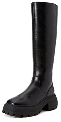 Katy Perry Damen Geli Solid Mode-Stiefel, schwarz, 42.5 EU