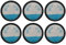Donkivvy 6 filtri HEPA per aspirapolvere Powerline Extreme Cyclonic Aspirapolvere Scope RH81