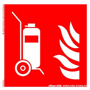 EXTINCTEUR D’Incendie sur Roues