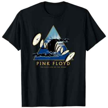 Pink Floyd The Dark Side of The Moon 50th Melting Clocks T-Shirt