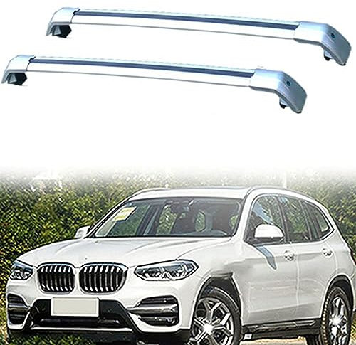 Auto Dachträger Dachreling für BMW - X3 (f25) [2010-2017], Dach Gepäckträger aus Aluminium,Silver