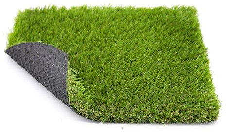 BONERVA | Césped Artificial NIZA PRO | Alturas: 20, 30 y 40 mm | Varias Medidas | Tonalidades Realistas | Rollo de césped para Jardín, Terraza y Piscina | Gran Durabilidad | (1x4 Metros, 40)