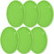 homEdge Silicone Trivets Mat, 6 Packs Multipurpose Non Slip Heat Resistant Pot Holder-Green