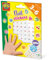 SES Creative 14044 Fingernagelsticker für Kinder, 198 Sticker, Wasserlöslich