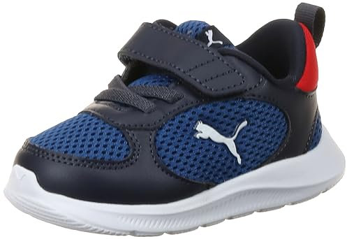 PUMA Mixte bébé Fun Racer 2 AC+ INF Basket, New Navy White-Clyde Royal, 22 EU