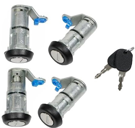 Kit 4 Barillets de Porte Avant Gauche, Avant Droite, Latérale Droite et Arrière compatible avec IVECO DAILY III de 1999 à 2006
