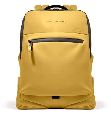 PIQUADRO Corner 2O Laptop Backpack S Yellow