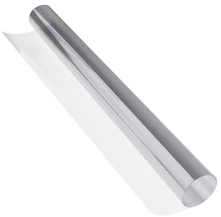 Decorhome Lámina de irrompible, lámina de Seguridad para Ventana de, Adhesivo antiastillado, Transparente, irrompible, lámina de Seguridad, 7,8 Pulgadas x 6,5 pies