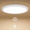 Birnetek® Plafoniera LED Soffitto con Sensore di Movimento, 18W 4000K Lampadario con Sensore Radar, 1800LM, 22cm per Corridoio, Scale, Garage