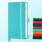 IN-LUXPRO Kalender 2025 2026 Wochenplaner,18-Monate Buchkalender (Jul.2025-Dez.2026) Monatskalender mit Ausgaben & Notizseiten A6(16.4 x 9.6 cm),mit Vegan-Leder & Notizseiten,Hellblau.
