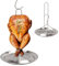 Turkey Fryer Stand Kit Wire Handle Lifter Hook,Turkey Fryer Stand Kit for Deep Frying Pot,Chicken Poultry Deep Frying Pan Turkey Fryer Accessories Kit,Grilling Rack Spit for Steak Fish Turkey Sausage