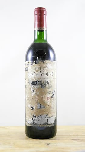 Château Jean Voisin Bouteille de Vin Millésime 1985 ES