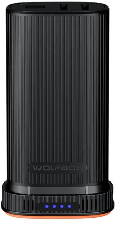WOLFBOX MF200 22.2Wh 7.4V Rechargeable Li-ion Battery Pack | Removable Backup Power for Compressed Air Duster, (Battery Only, No Charger)