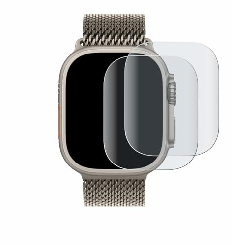 brotect Pellicola Copertura Completa Opaca per Apple Watch Ultra 3 (2 Pezzi) Full-Cover 3D Curvo
