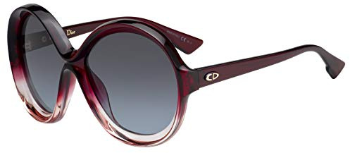 Dior Damen Diorbianca I7 0T5 58 Sonnenbrille, Rot (Burdy Pink/Grey)