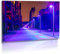 Premium Poster Foto XXL - Architektur - Bilder - Duisburg Landschaftspark - Stahlwerk - Neonlicht - Poster : 120 cm x 70 cm