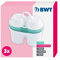 BWT filtros agua ZINC & MAGNESIO – Pack 3 | Filtro jarra compatible con jarra filtradora de agua | Purificador doméstico | Filtra cal, cloro, metales | Desde una dureza de 15 °dH