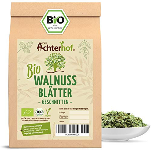 Walnussblätter Bio (500g) Walnussblättertee aus kontrolliert biologischen Anbau vom Achterhof