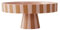 OYOY Elegante Toppu Servierschale - Handgefertigte Keramik in Caramel Rose für stilvolle Präsentationen Ø20xH9cm