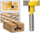 APlus 8mm T-Track Router Forma de T-Slot Router Bits Cut 8mm